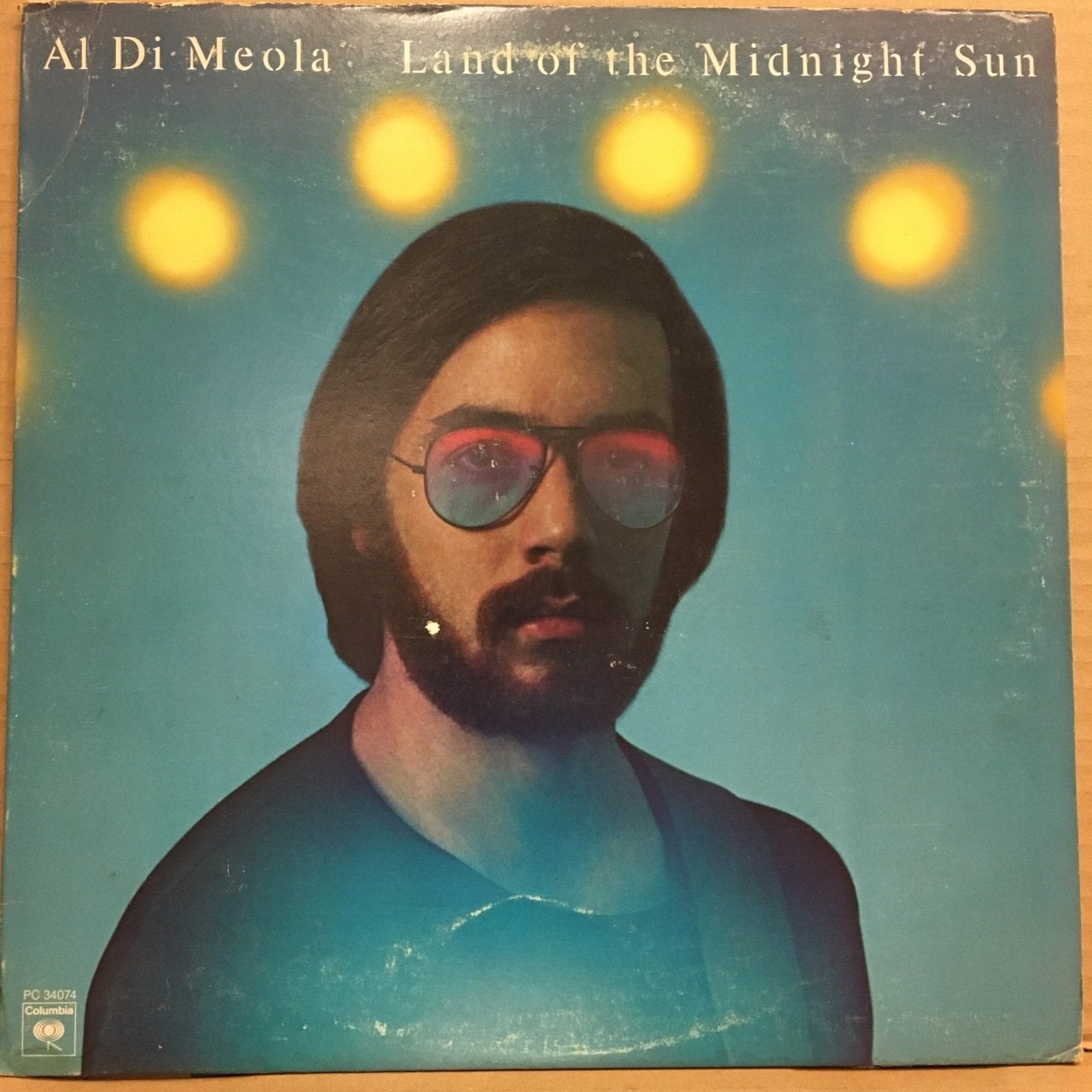 AL DI MEOLA - LAND OF THE MIDNIGHT SUN LP 2.EL 1976 LENNY WHITE JACO PASTORIUS CHICK COREA