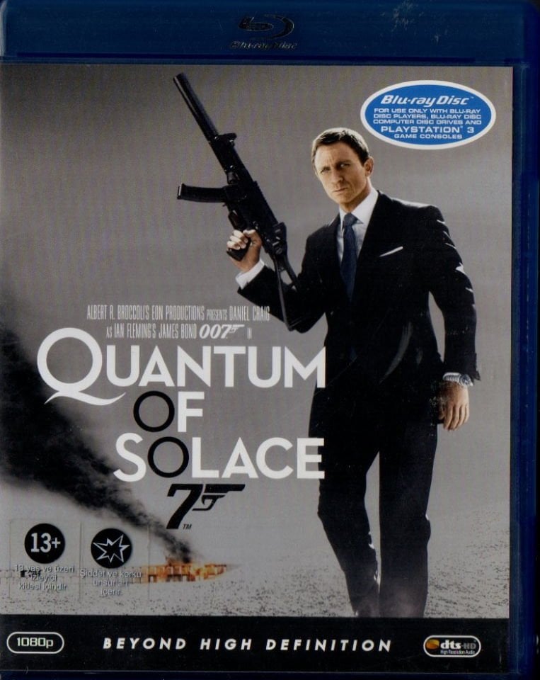QUANTUM OF SOLACE - 007 JAMES BOND - DANIEL CRAIG - BLU-RAY 2.EL