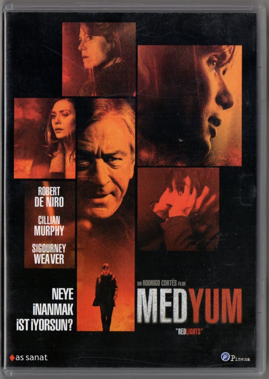 MEDYUM - RED LIGHTS - ROBERT DE NIRO - SIGOURNEY WEAVER - DVD 2.EL