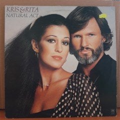 KRIS KRISTOFFERSON & RITA COOLIDGE - THE NATURAL ACT(1978) - LP 2.EL PLAK