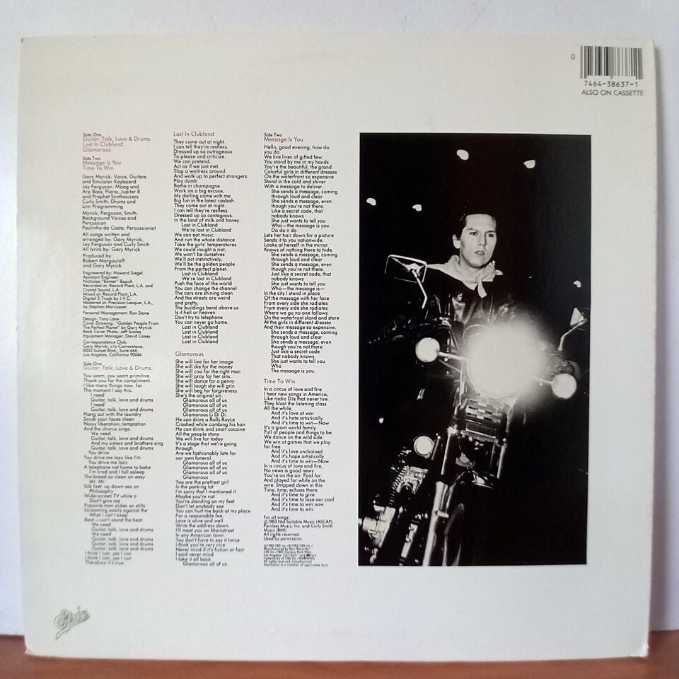 GARY MYRICK – LANGUAGE (1983) - LP 2.EL PLAK
