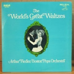 THE WORLD'S GREAT WALTZES - BOSTON POPS 2LP 2.E