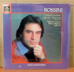 ROSSINI Overtures RICARDO MUTI LP SIFIR