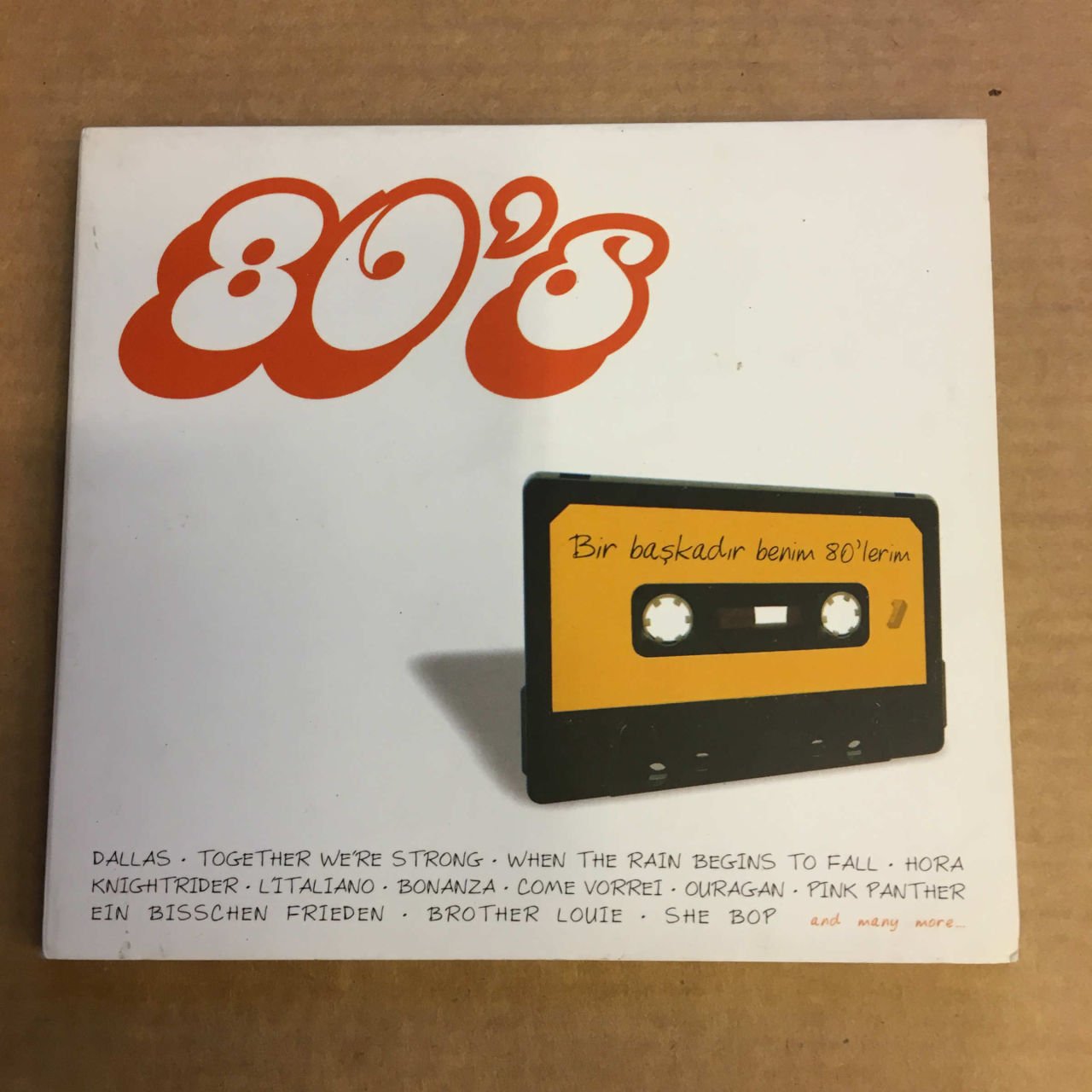 80'S BİR BAŞKADIR BENİM SEKSENLERİM KARIŞIK CD MODERN TALKING SABRINA CYNDI LAUPER TOTO CUTUGNO 2.EL