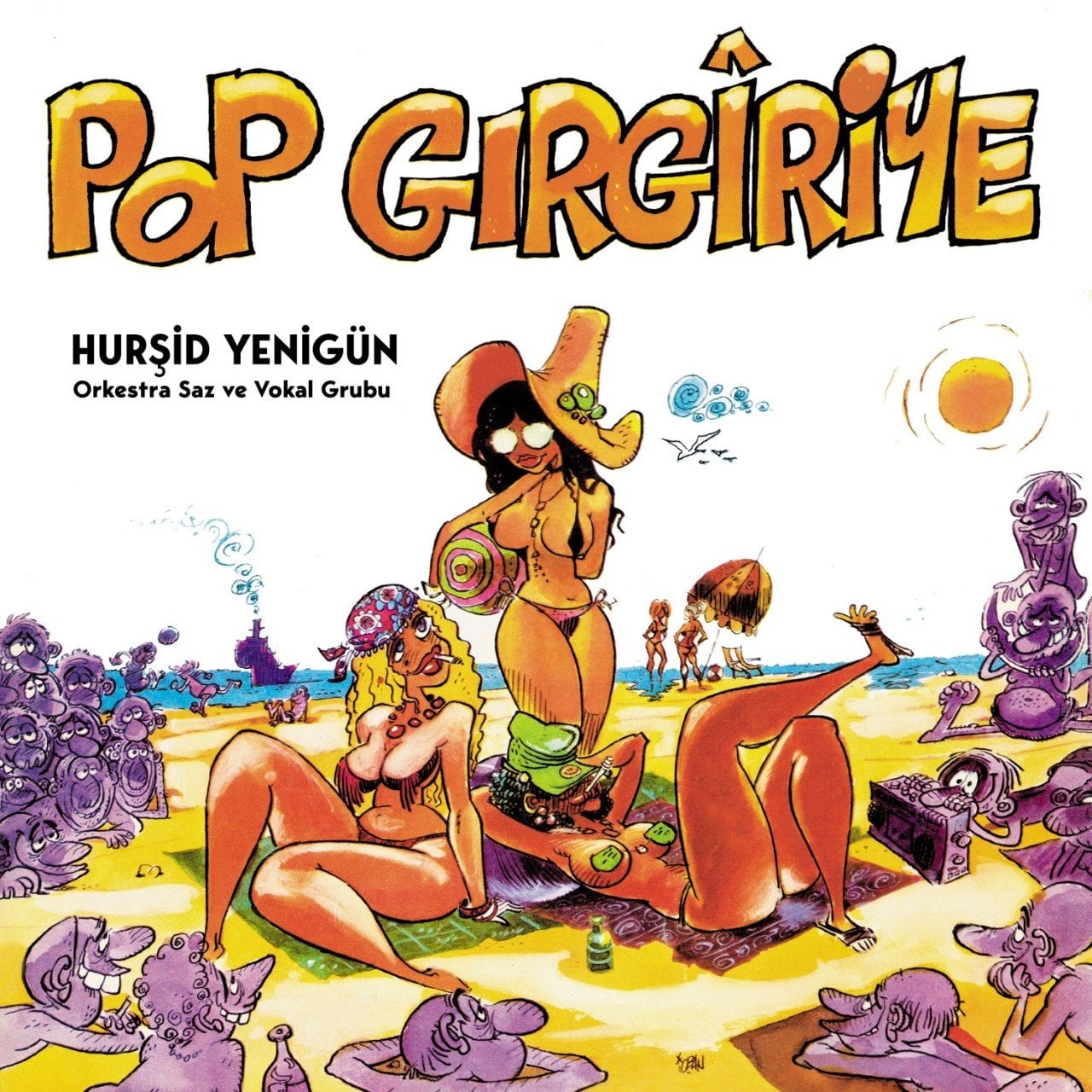 HURŞİD YENİGÜN - POP GIRGIRİYE - LP 2019 BASIM SIFIR PLAK