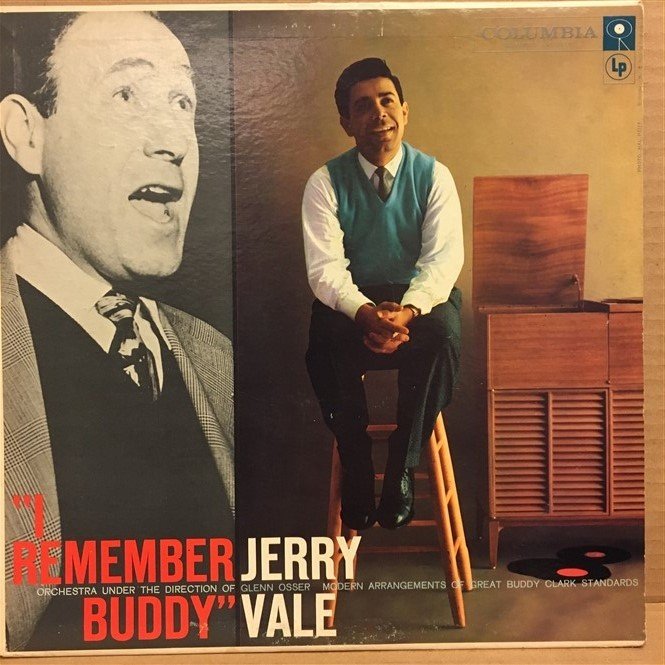 BUDDY VALE - I REMEMBER JERRY - LP 2.EL PLAK