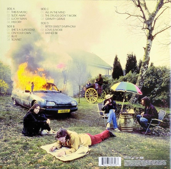 THE VERVE - THIS IS MUSIC / THE SINGLES (2004) - 2LP COMPILATION SIFIR PLAK