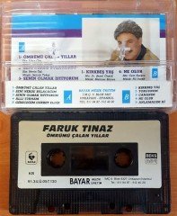 FARUK TINAZ - ÖMRÜMÜ ÇALAN YILLAR KASET 2.EL