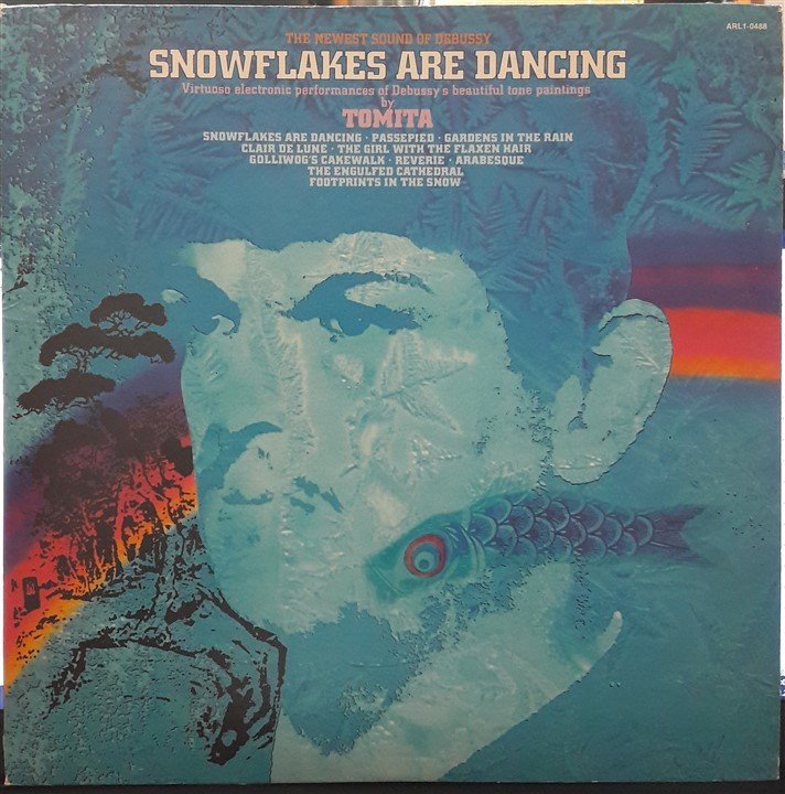 TOMITA - SNOWFLAKES ARE DANCING ELECTRONIC PERFORMANCES OF DEBUSSY (1974) - PLAK 2.EL