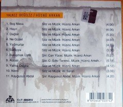 HÜSNÜ ARKAN - YALNIZ DEĞİLİZ (2013) ADA MÜZİK CD 2.EL