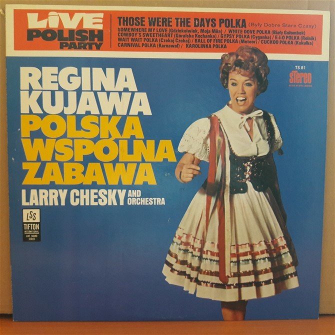 REGINA KUJAWA - POLSKA WSPÓLNA ZABAWA - LP PLAK 2.EL