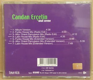 CANDAN ERÇETİN - UNUT SEVME (2000) - CD SINGLE 2.EL