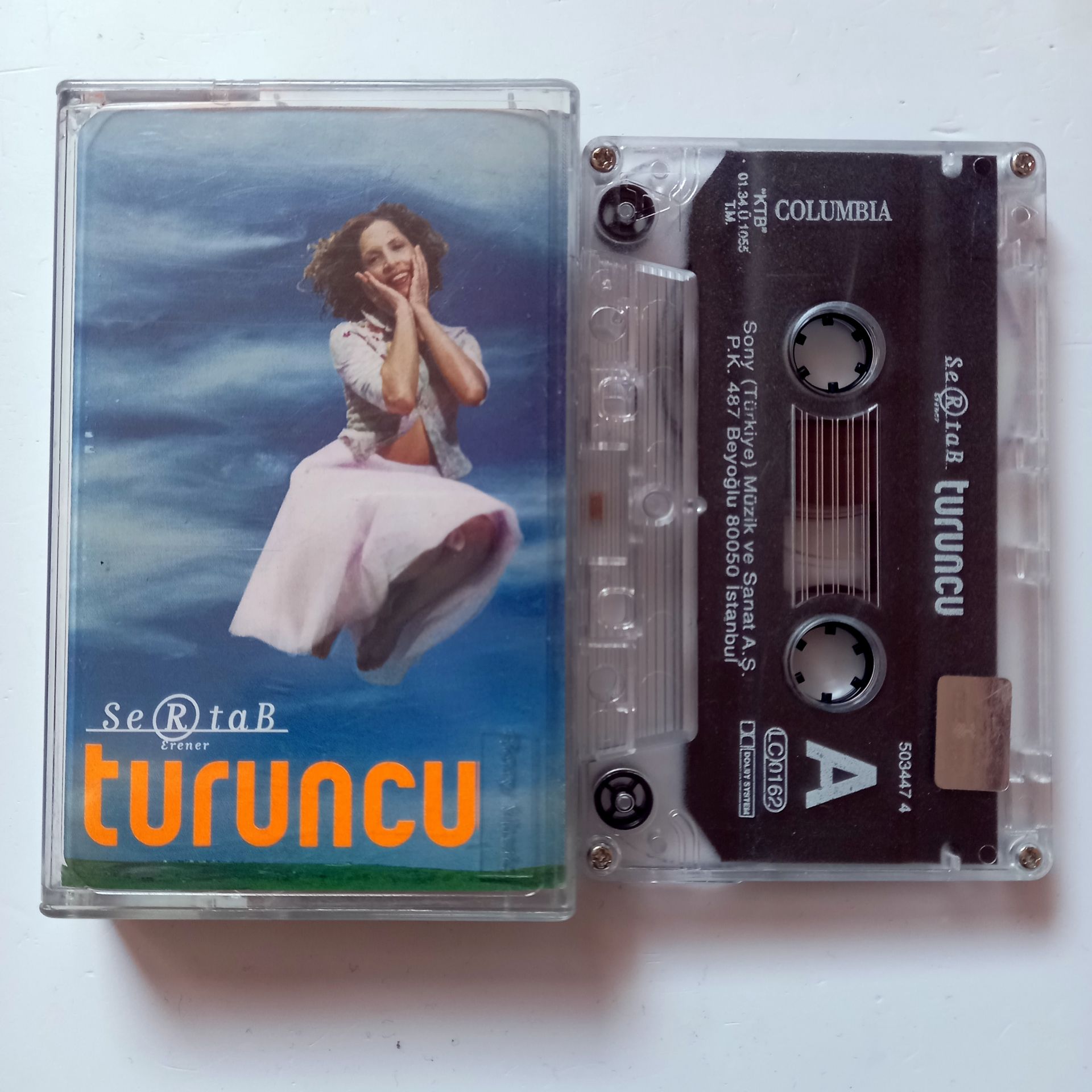 SERTAB ERENER - TURUNCU (2001) - KASET 2.EL