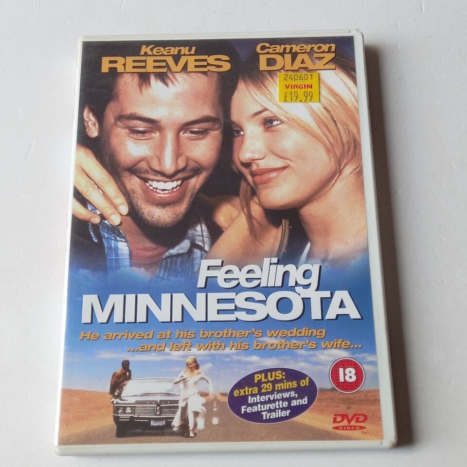 FEELING MINNESOTA - KEANU REEVES, CAMERON DIAZ  - DVD 2.EL