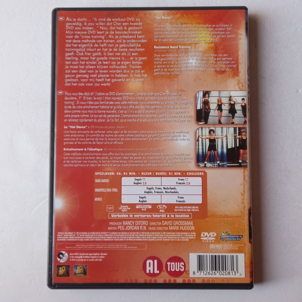 CHER - CHER FITNESS BODY CONFIDENCE (1992) - DVD 2.BÖLGE 2.EL