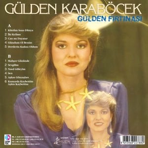 GÜLDEN KARABÖCEK - GÜLDEN FIRTINASI (1982) - LP 2023 BASKI SIFIR PLAK
