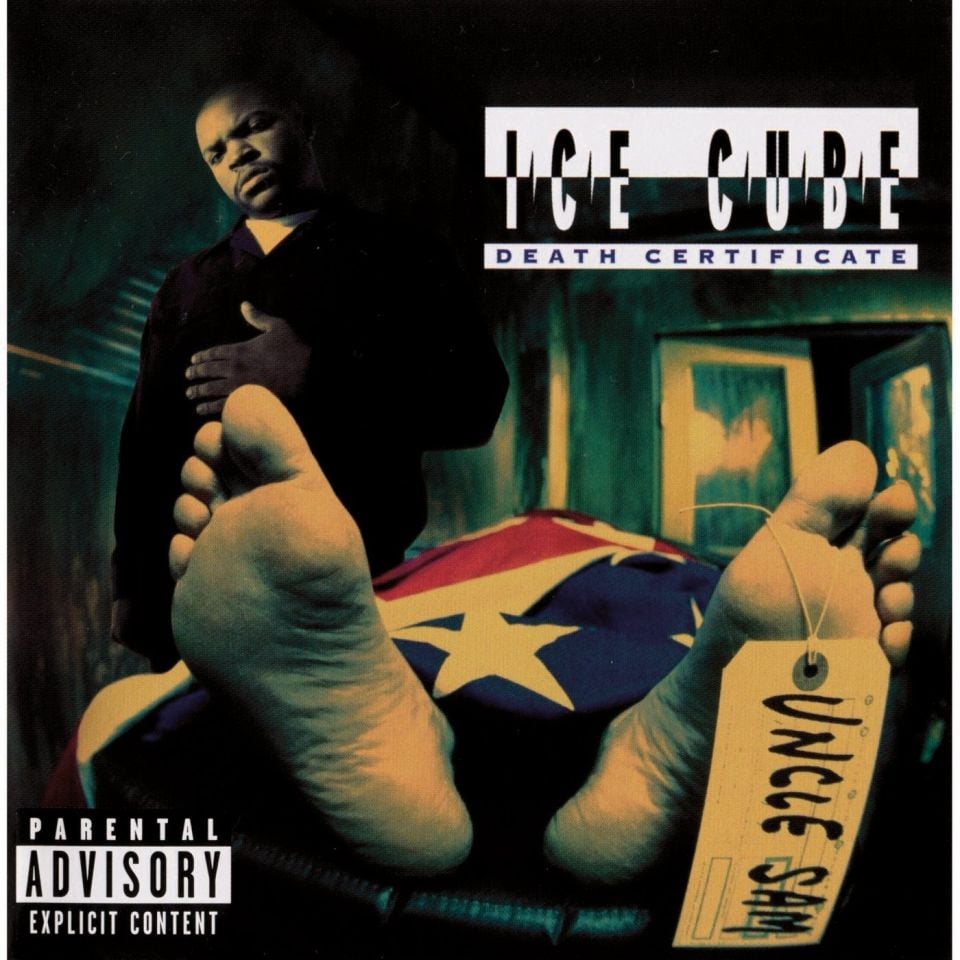 ICE CUBE - DEATH CERTIFICATE (1991) - LP 180GR 2015 EDITION HIP HOP SIFIR PLAK