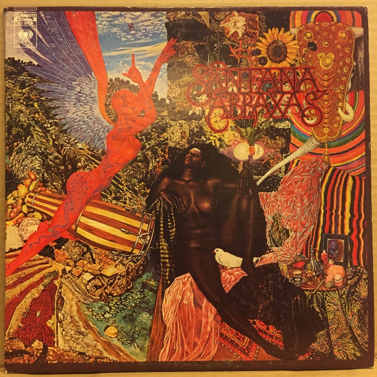 SANTANA - ABRAXAS (1970) - LP POSTERLİ 2.EL PLAK