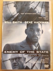 ENEMY OF THE STATE - DEVLET DÜŞMANI - WILL SMITH - GENE HACKMAN - DVD 2.EL