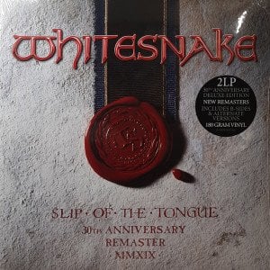 WHITESNAKE – SLIP OF THE TONGUE (1989) - 2LP 180GR 30th ANNIVERSARY SIFIR PLAK