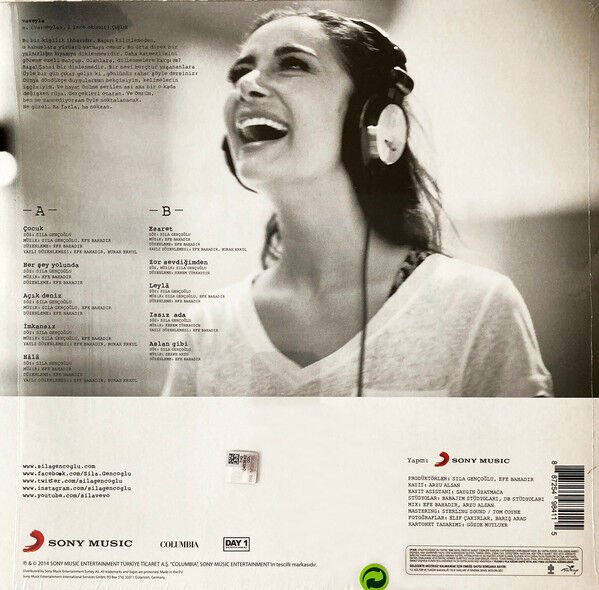SILA - VAVEYLA (2012) - LP 2015 SIFIR PLAK