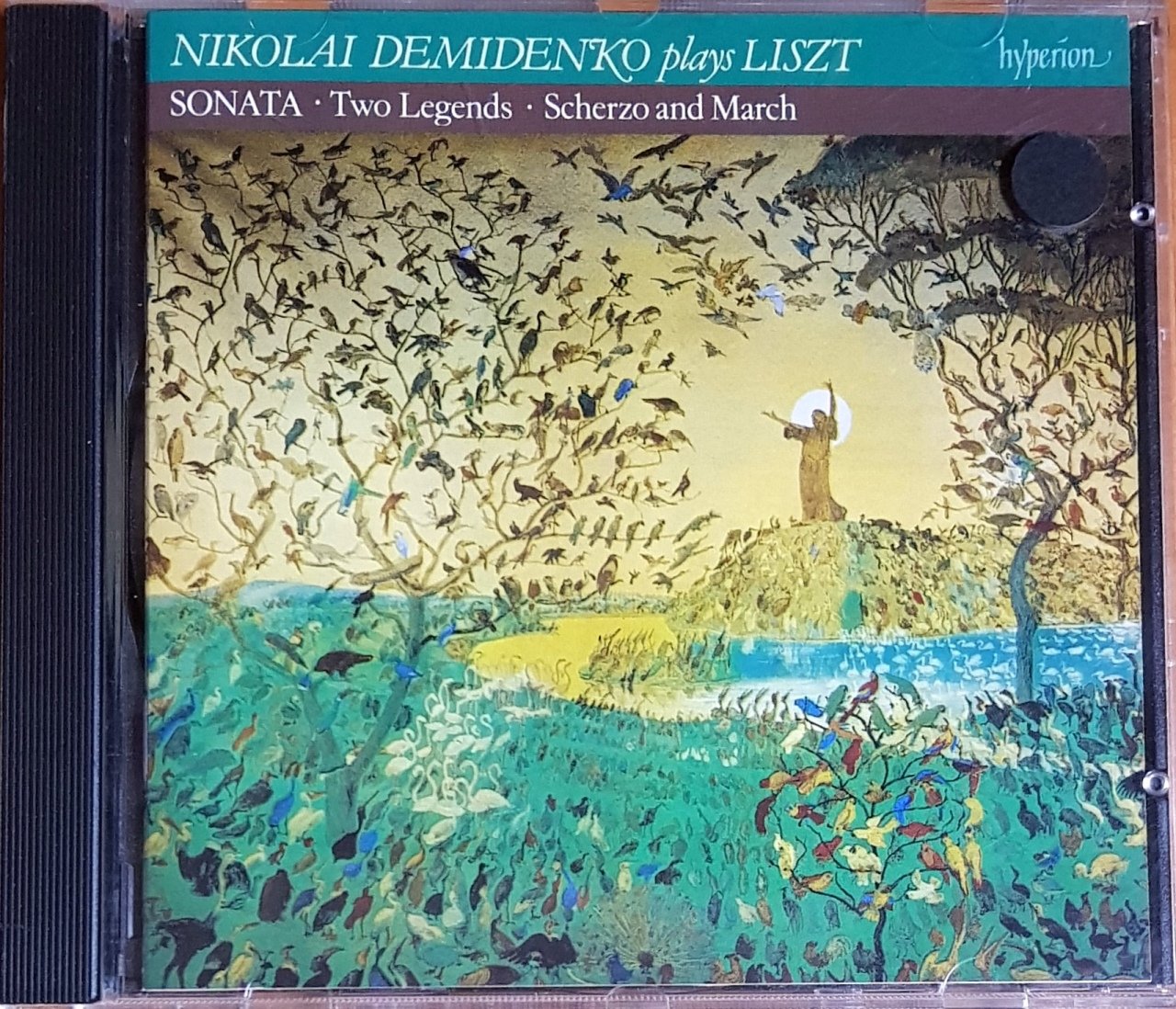 LISZT: PIANO SONATA, TWO LEGENDS, SCHERZO AND MARCH / PIANO: NIKOLAI DEMIDENKO (1992) HYPERION CD 2.EL