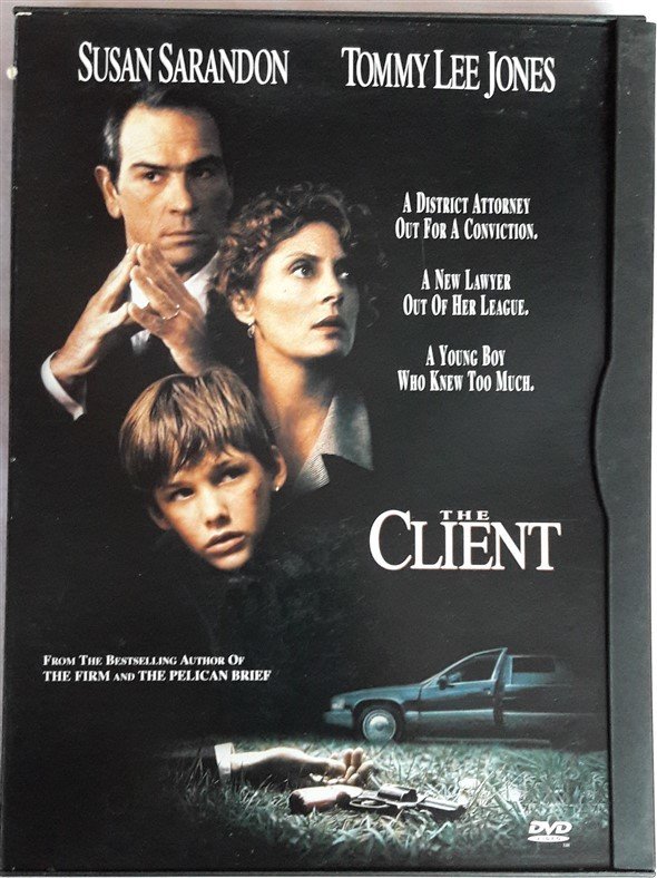 CLIENT - SUSAN SARANDON - TOMMY LEE JONES - ANTHONY LaPAGLIA - JOEL SCHUMACHER - SNAPCASE DVD 2.EL