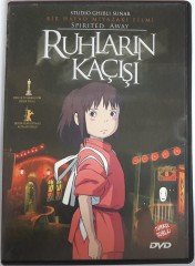 RUHLARIN KAÇIŞI - SPIRITED AWAY - HAYAO MIYAZAKI - ANİME - DVD SIFIR