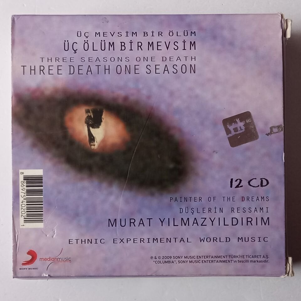MURAT YILMAZYILDIRIM – ÜÇ MEVSİM BİR ÖLÜM ÜÇ ÖLÜM BİR MEVSİM (2009) - 12CD 2.EL