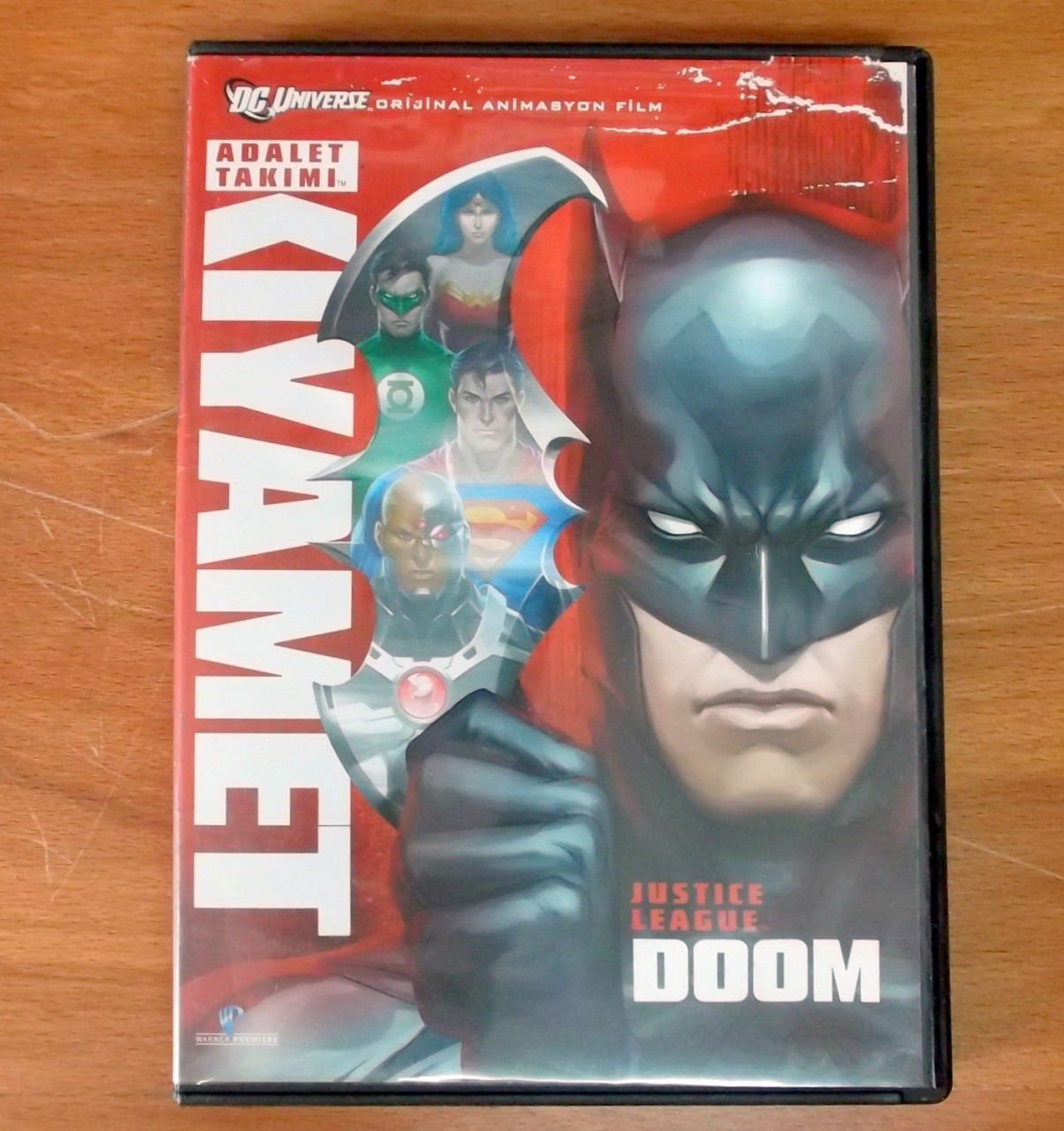 JUSTICE LEAGUE DOOM - KIYAMET - Animasyon DVD 2.EL
