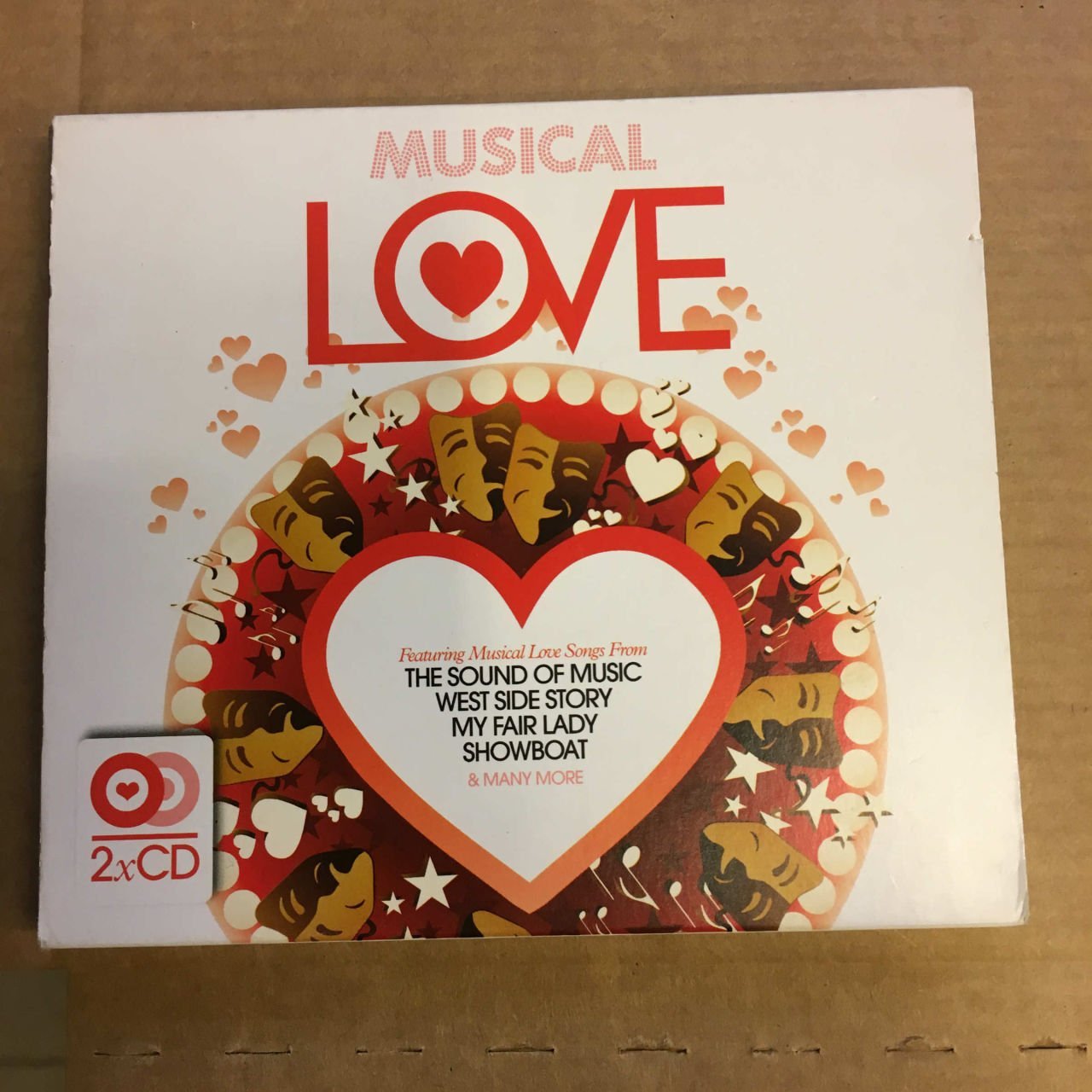 MUSICAL LOVE KARIŞIK MÜZİKALLERDEN SEÇMELER 2CD 2.EL