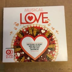 MUSICAL LOVE KARIŞIK MÜZİKALLERDEN SEÇMELER 2CD 2.EL