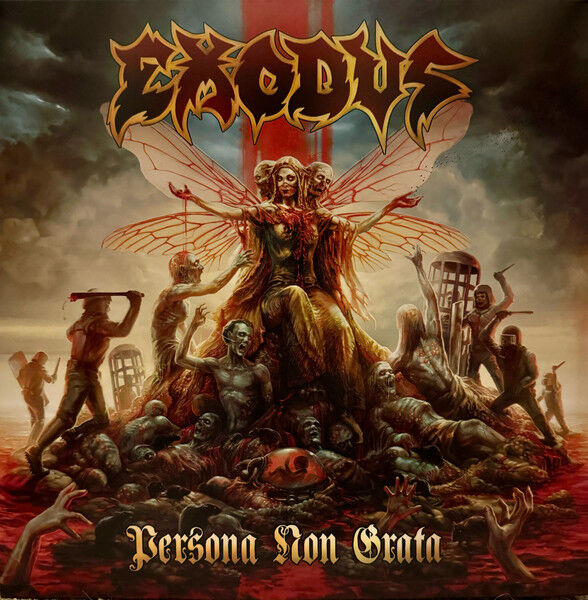 EXODUS - PERSONA NON GRATA (2021) - 2xLP 2024 CLEAR w/ GOLD , BLACK & TURQUOISE COLOURED EDITION SIFIR PLAK
