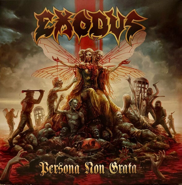 EXODUS - PERSONA NON GRATA (2021) - 2xLP 2024 CLEAR w/ GOLD , BLACK & TURQUOISE COLOURED EDITION SIFIR PLAK