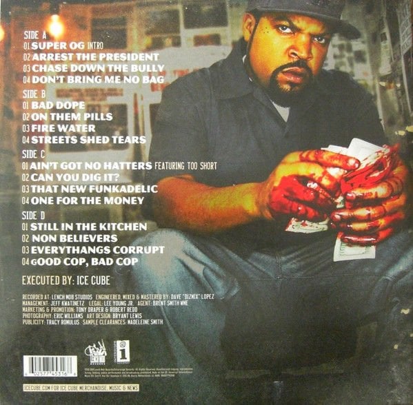 ICE CUBE - EVERYTHANGS CORRUPT (2018) - 2LP 2019 EDITION HIP HOP SIFIR PLAK