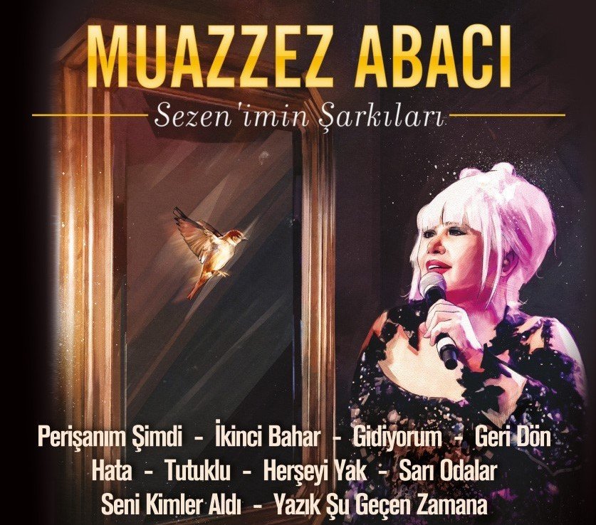 MUAZZEZ ABACI - SEZEN'İMİN ŞARKILARI (2018) - PLAK SIFIR