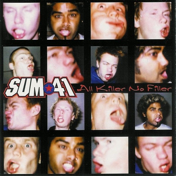 SUM 41 – ALL KILLER NO FILLER (2001) - CD REISSUE JEWEL CASE AMBALAJINDA SIFIR