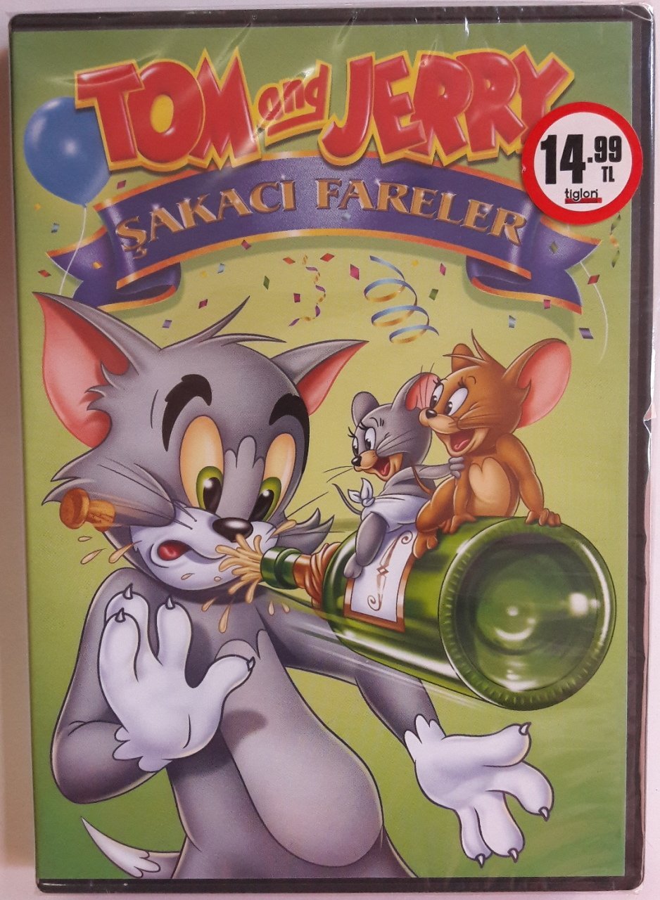 TOM AND JERRY MERRY MICE - TOM VE JERRY ŞAKACI FARELER - DVD SIFIR