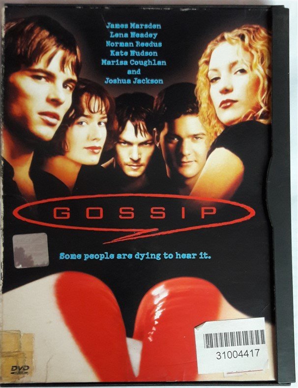GOSSIP - JAMES MARSDEN - LENA HEADEY - KATE HUDSON - SNAPCASE DVD 2.EL