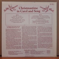 CHRISTMASTIME IN CAROL AND SONG (1968) - LP 2.EL PLAK
