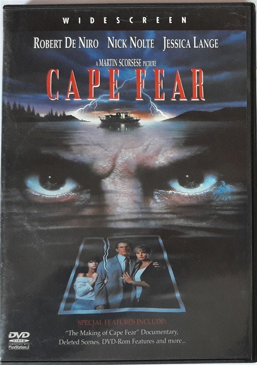 CAPE FEAR - KORKU BURNU - ROBERT DE NIRO - NICK NOLTE - JESSICA LANGE - MARTIN SCORSESE - 2DVD 2.EL