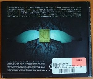 SARAH MCLACHLAN - RARITIES, B-SIDES, AND OTHER STUFF (1996) - CD NETTWERK 2.EL