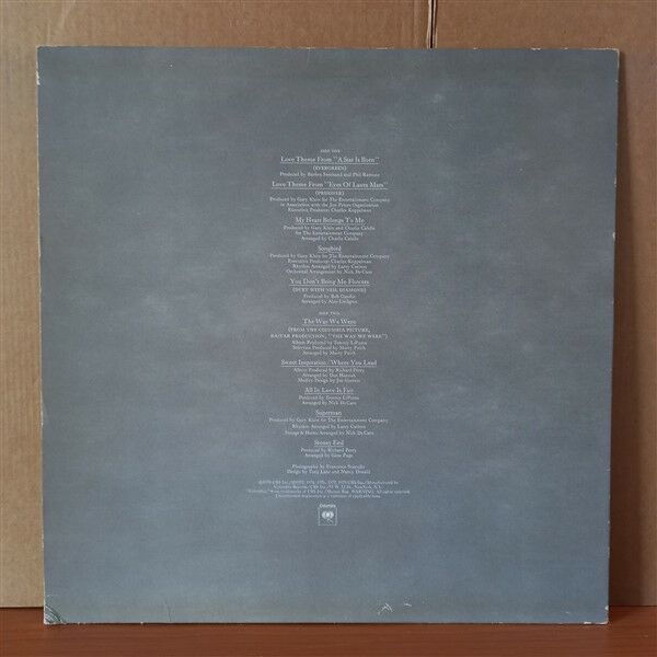 BARBRA STREISAND – BARBRA STREISAND'S GREATEST HITS, VOLUME II (1978) - LP 2.EL PLAK
