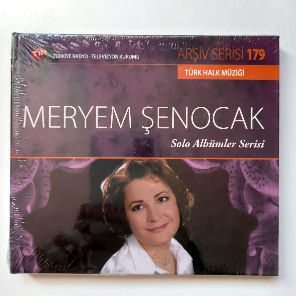 MERYEM ŞENOCAK / TÜRK HALK MÜZİĞİ / TRT ARŞİV SERİSİ 179 - CD SIFIR