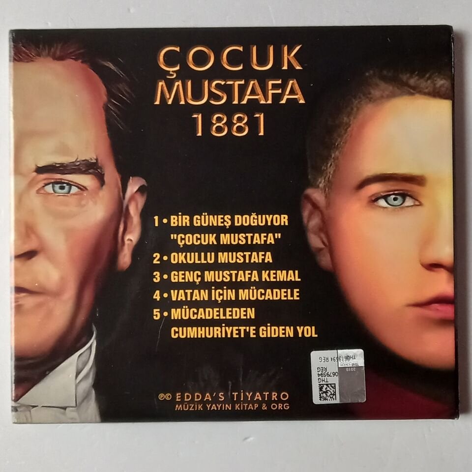 ÇOCUK MUSTAFA 1881 - LEVENT ÜZÜMCÜ - CD 2.EL