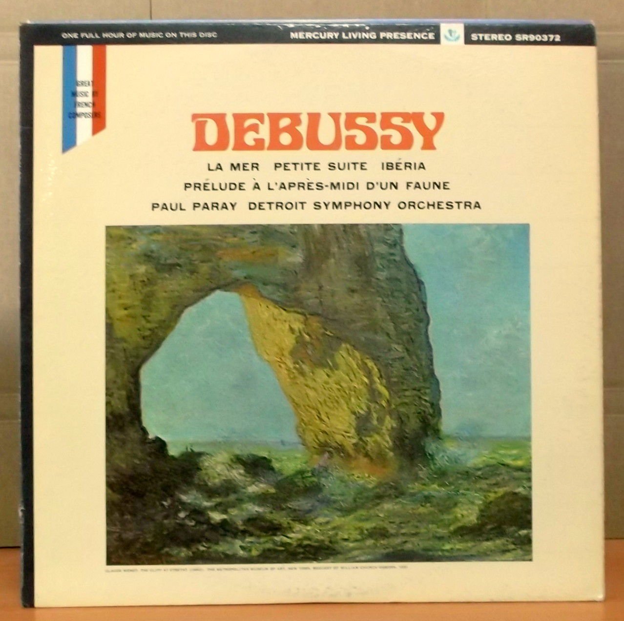DEBUSSY La Mer Iberia PAUL PARAY LP 2.EL