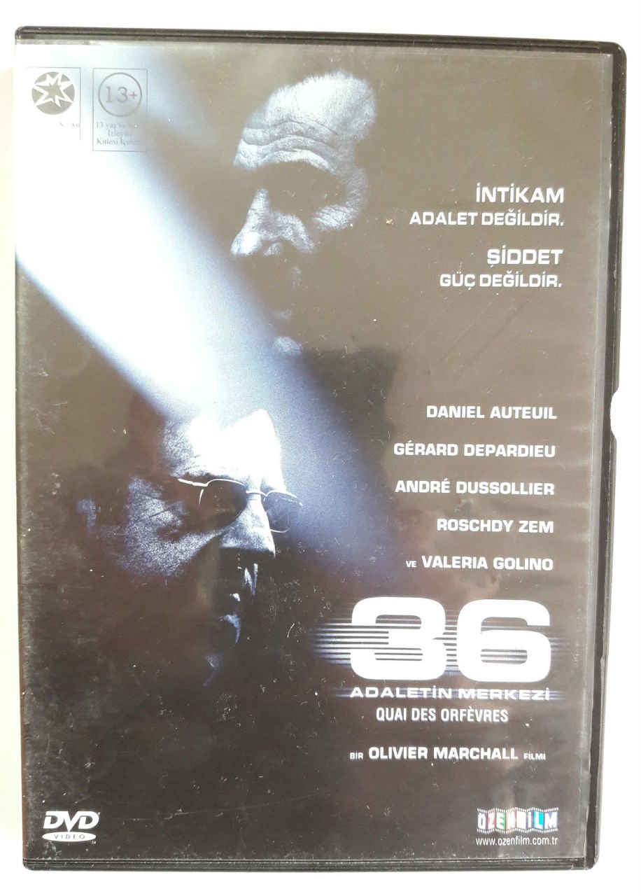 ADALETİN MERKEZİ - 36 QUAI DES ORFEVRES - DANIEL AUTEUIL - GÉRARD DEPARDIEU - ANDRÉ DUSSOLLIER - DVD 2.EL