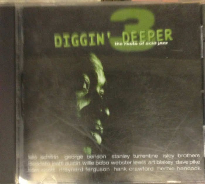 DIGGIN DEEPER VOL3 - ROOTS OF ACID JAZZ (1998) - CD LALO SCHIFRIN DEODATOHERBIE HANCOCK 2.EL