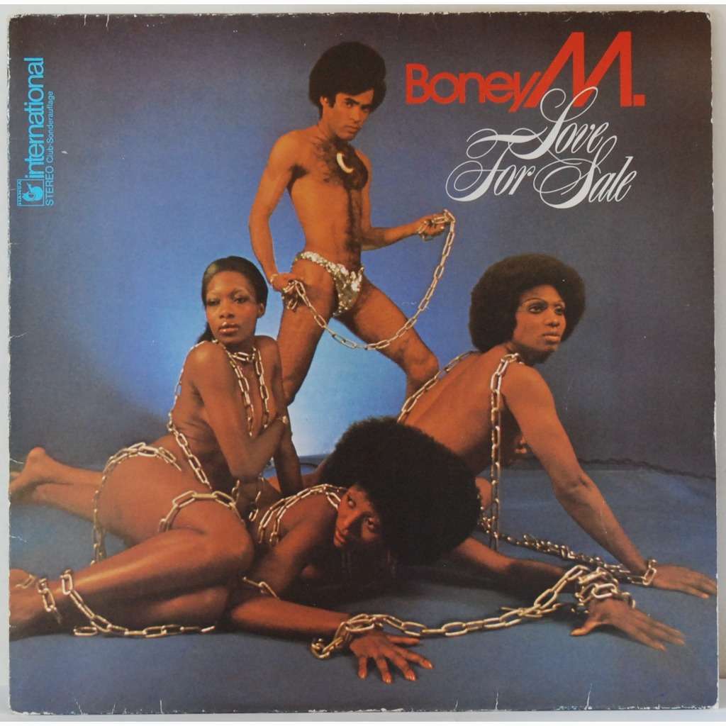 BONEY M. - LOVE FOR SALE (1977) - LP 2017 EDITION KAPAK KÖŞELERİ HAFİF YORGUN SIFIR PLAK