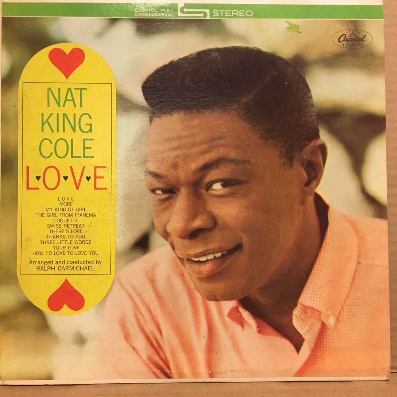 NAT KING COLE - LOVE 2.EL PLAK